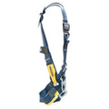 LITEFIT POSITIONING HARNESS PASS THROUGH LEGS M/L BLACK BLUE YELLOW