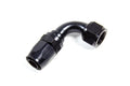 Fragola -10AN Nut x -12AN Hose Reducing Hose End 90 Degree - Black