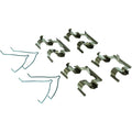Centric Posi-Quiet Ceramic Brake Pads w/Hardware - Front