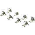 Centric 12-21 Nissan NV1500/NV2500/NV3500 Premium Ceramic Brake Pads Shims & Hardware - Rear
