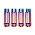 BLOX Racing 12-Sided P17 Tuner Lug Nuts 12x1.25 - NEO Chrome Steel - Set of 16