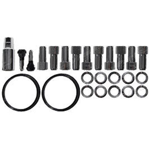 BLOX Racing 12-Sided P17 Tuner Lug Nuts 12x1.25 - Red Steel - Set of 16