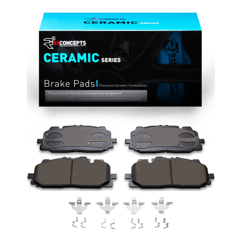 R1 2017-2025 Audi RS5 Sportback Front R1 Ceramic Pads & Hardware Kit