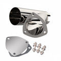 QTP 3.5in Weld-On QTEC Exhaust Cutout Y-Pipe