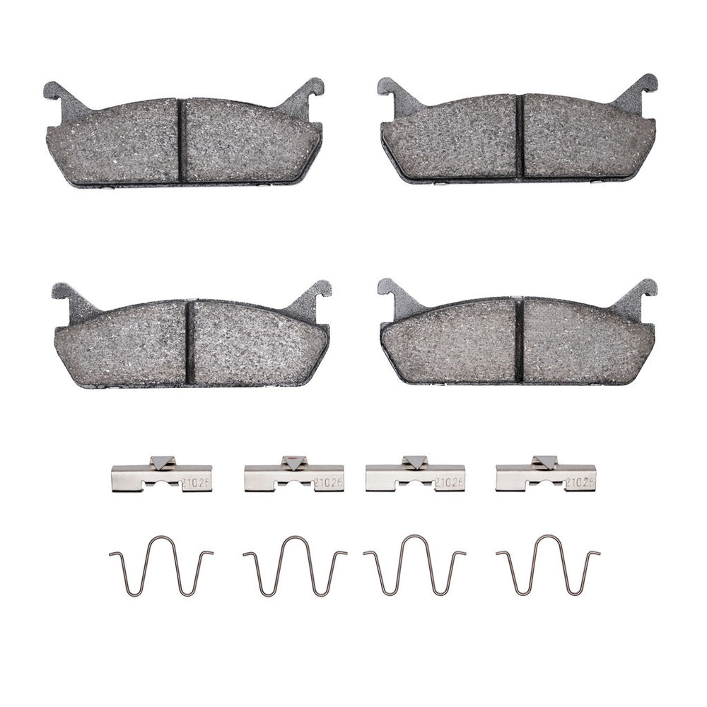 R1 90-96 Ford Escort Rear Performance Sport Pads & Hardware Kit