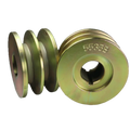 PULLEY DUAL 2.7' X 1/2' V .875'