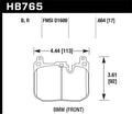 DFC 94-97 Land Rover Defender 90 Front 5000 Advanced Low Metallic Brake Pads and Hardware Kit