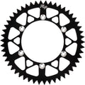 Vortex Racing Aluminum Rear Sprocket 520 50 Tooth- Silver
