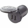 48VDC DUAL USB 4A SCKTMNT