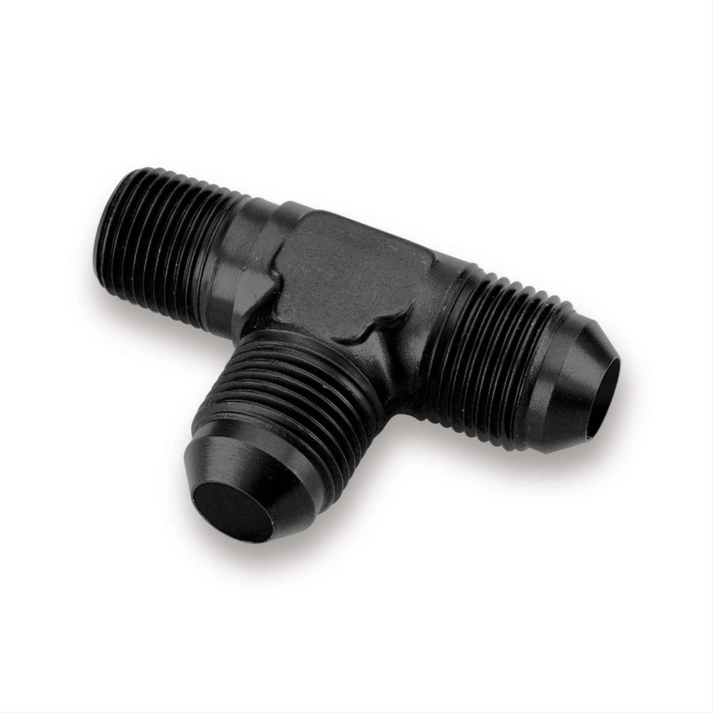BLACK -12 TO 3/4 NPT "T" ON RUN