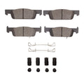 R1 16-19 Smart Fortwo Front Euro Ceramic Pads & Hardware Kit