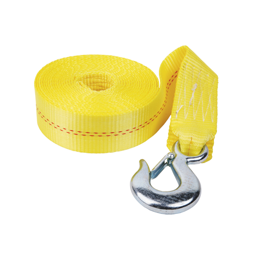 WINCH STRAP W/HOOK 2"X20'