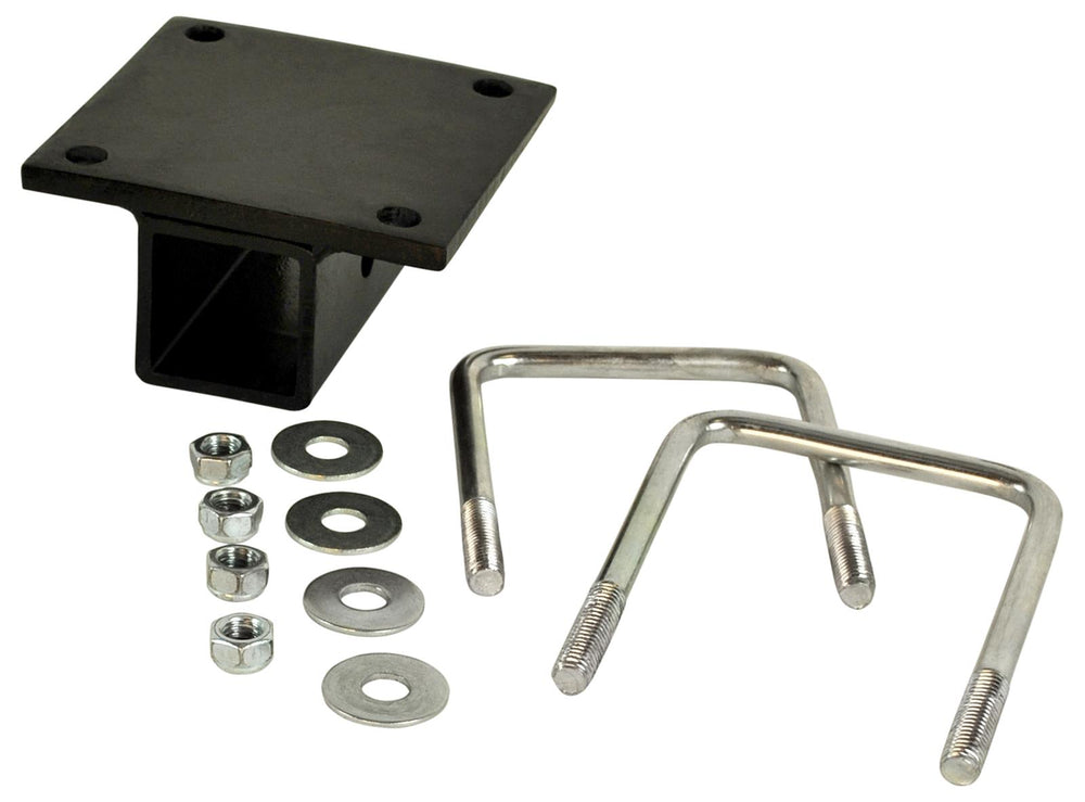 RV BUMPER RECEIVER ADAPTERBLACK