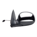 9803 FORD F150/F25 LH PWR FOLDAWAY OE MIRROR TEXTURED BLK CHROME COVER