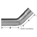ELBOW 45 DEGREE 5IN DIA. IDOD 7IN 7IN LGTH 8IN CLR ALUMINIZED