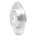 DFC 16-25 Honda Insight Rear Right Drilled & Slotted Silver Brake Rotor