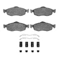 DFC 95-04 Ford Contour Front 5000 Advanced Low Metallic Brake Pads and Hardware Kit