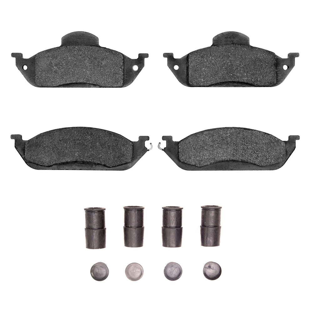 R1 98-05 Mercedes-Benz ML350 Front Semi Met Pads & Hardware Kit