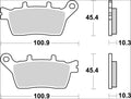 Brembo OE 18-24 Yamaha MXT Niken 850cc Brake Pad - Rear
