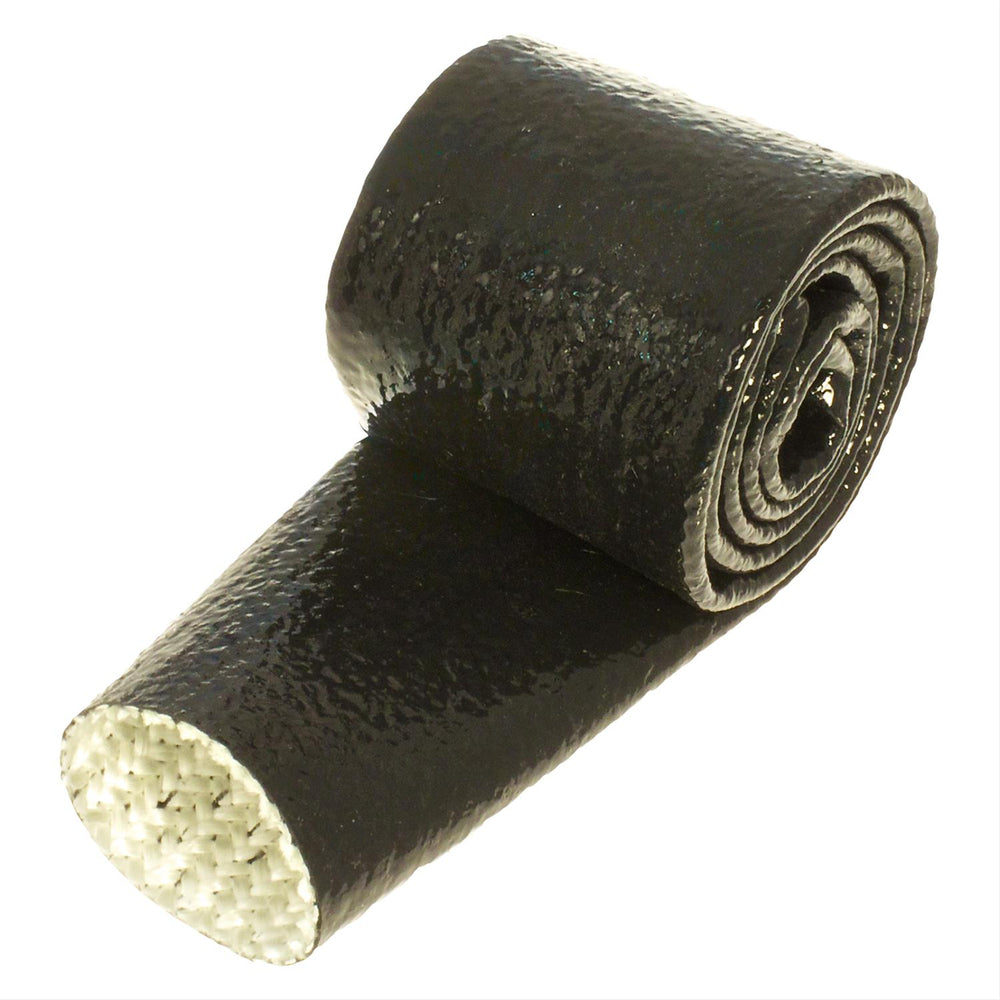 SILICONE COATED FIRE HEAT SHIELD SLEEVE FOR FUEL LINES BRAKE LINES WIRE LOOMS