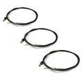 CABLE ASSY 9ft BLACK ADJUSTABLE