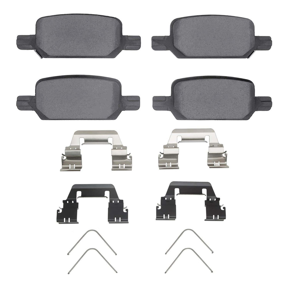 R1 21-22 Chevrolet Colorado Rear Optimum OE Brake Pads & Hardware Kit
