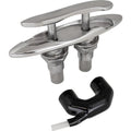STAINLESS PULL-UP CLEAT 4-1/2" SHAF