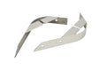 Kentrol 55-86 Jeep CJ Rear Body Guard Pair - Polished Silver