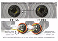 H11B/H9/H8: GTR 3000K HID BULBS (PA