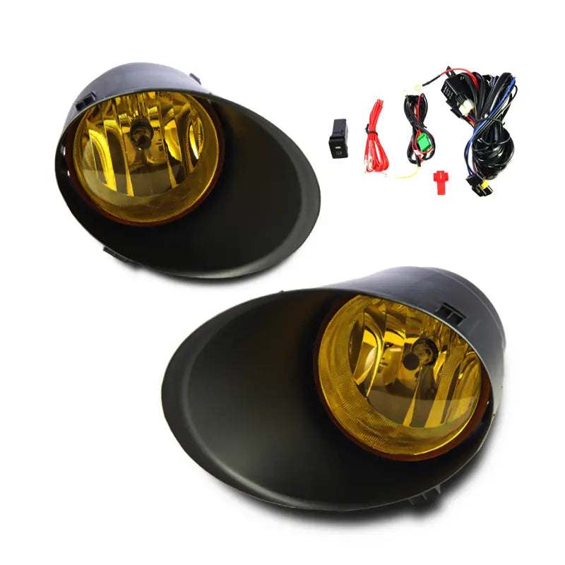 0713 TOYOTA TUNDRA 0712 FOG LIGHTS(YELLOW)(WIRING KIT & COVER INCLUDED)