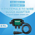 8 PIN FEMALE TO WIRE BLOCK ADAPTER