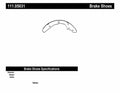 CENTRIC BRAKE SHOES