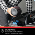K&N Universal Clamp-On Air Filter 2.844x4.813in Flg ID x 6.5x4.75in B OD x 4.5x3.25in T OD x 7.5in H
