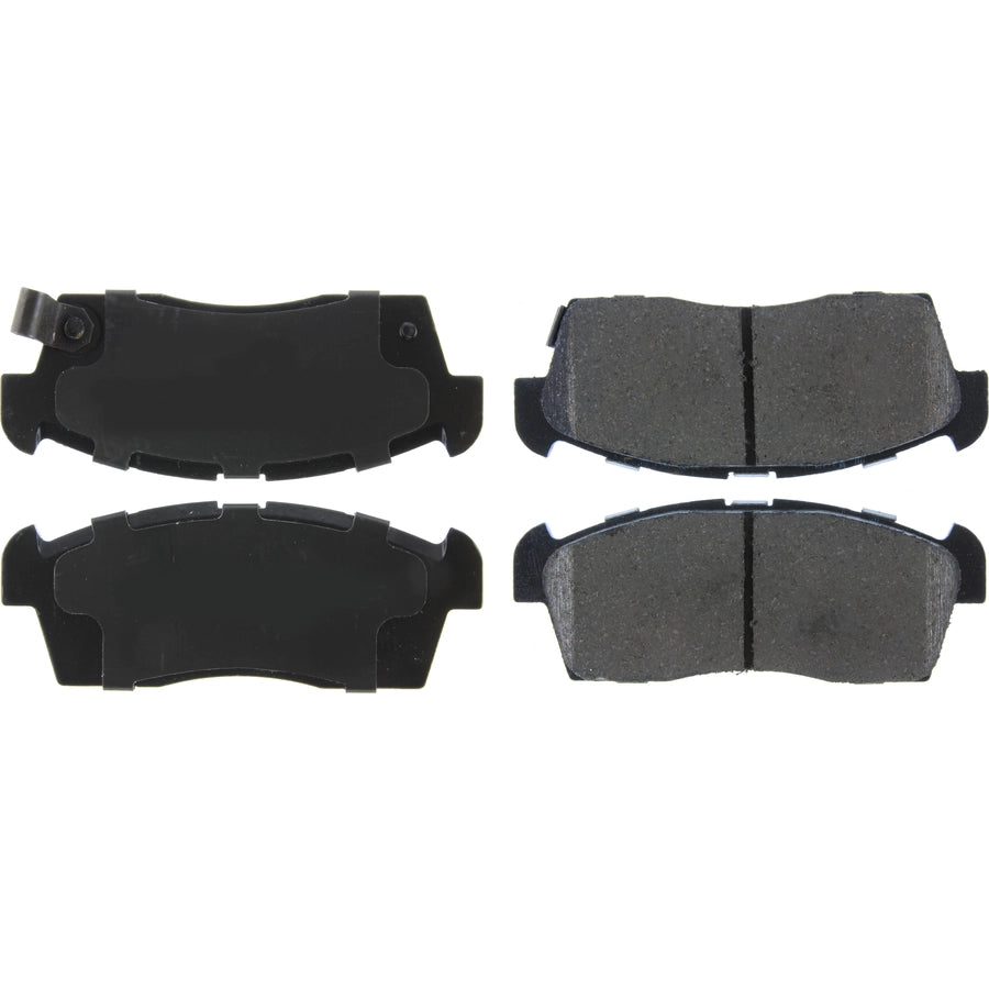 Centric Posi-Quiet Ceramic Brake Pads w/Hardware - Front