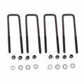 Fabtech Square U-Bolt Kit - 9/16-18 x 12.50 x 3.10