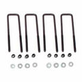 Fabtech Square U-Bolt Kit - 9/16-18 x 10.50 x 3.00