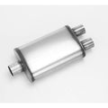 MUFFLER CHERRY BOMB SALUTE STAINLESS STEEL OVALC/D 20IN OAL 2.50IN2.25IN(2)