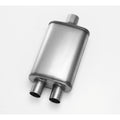MUFFLER CHERRY BOMB SALUTE STAINLESS STEEL OVALC/D 20IN OAL 2.50IN2.25IN(2)