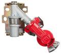 GLADHAND SHUTOFF BLUE STAINLESS