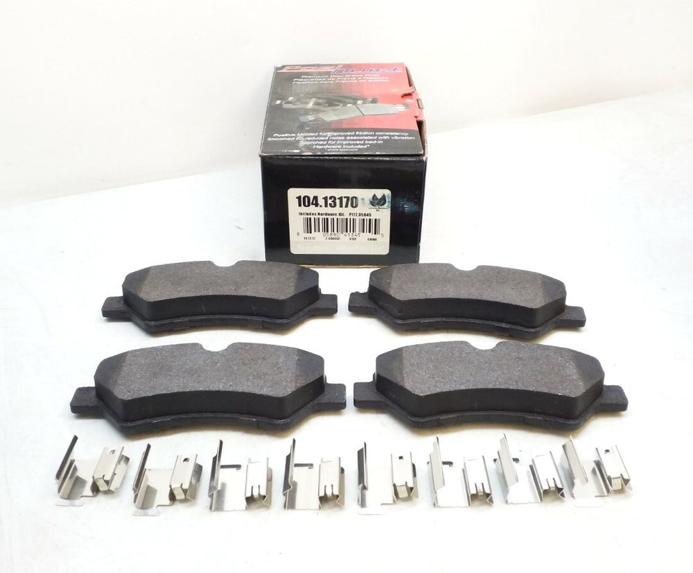 Posi-Quiet Semi-Metallic Rear Brake Pads 07-08 Dodge Sprinter