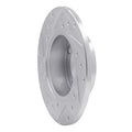 DFC 66-92 Fiat X-1/9 Rear Right/Front Right Drilled & Slotted Silver Brake Rotor