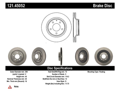 Stoptech auto part