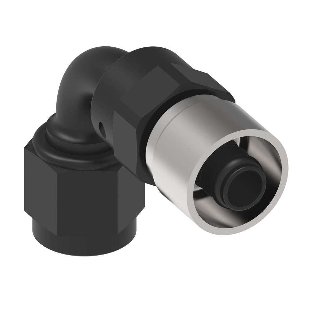 CRIMP HOSE FITTING SAE 37