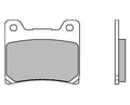 Brembo OE 89-92 Yamaha XV 750cc Sinter Brake Pad - Front