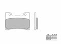 Brembo OE 90-91 Yamaha FZR R (Austria) 500cc Sinter Brake Pad - Front