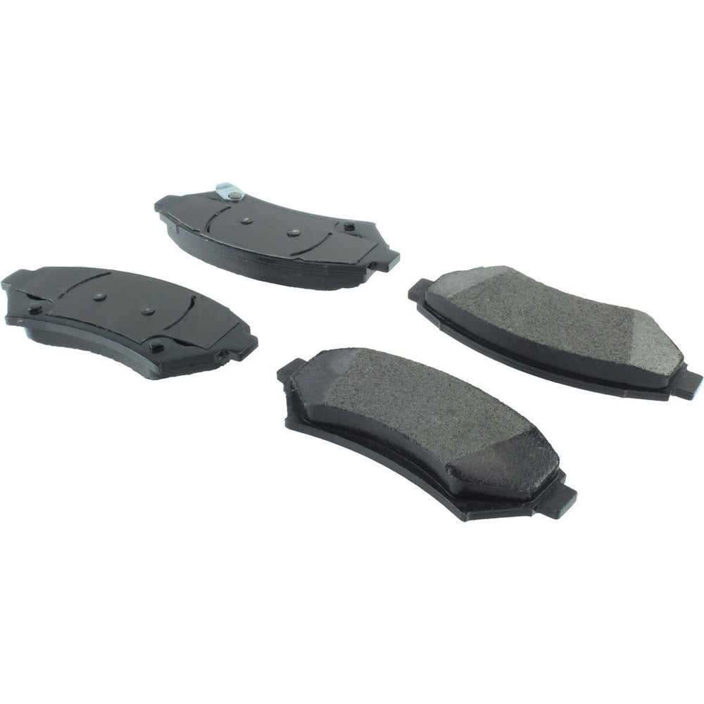Centric Posi-Quiet Extended Wear Brake Pads w/Hardware - Front