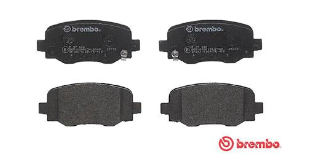Brembo OE 15-17 Chrysler 200/14-23 Jeep Cherokee/2016 Grand Cherokee PRIME Low-Met Brake Pad - Rear