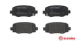 Brembo OE 15-17 Chrysler 200/14-23 Jeep Cherokee/2016 Grand Cherokee PRIME Low-Met Brake Pad - Rear
