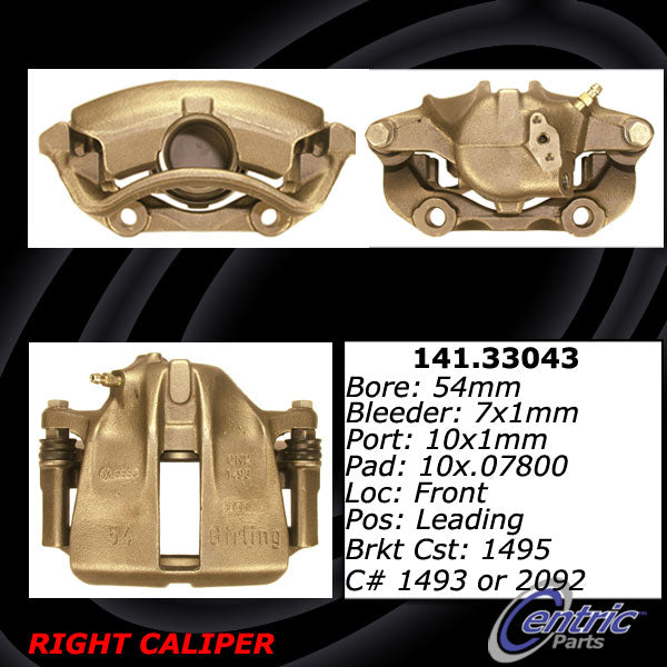 SEMI-LOADED BRAKE CALIPER