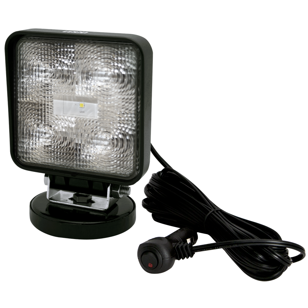 WORKLAMP: LED (5) FLOOD BEAM SQUARE 1030VDC